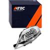 ATEC Germany 1x proiettore principale anteriore sinistro H7 / H1 con servomotore per il livellamento dei fari, compatibile con CITROËN C3 I (FC_, FN_)