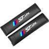 Generic 2 Pz Auto Cintura Di Sicurezza Cuscini Spalla Pad Per ST ST Linea Fibra Di Carbonio Copre Cuscinetti Morbido Confortevole