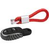 HEINMO Chiave Per auto Smart Remote Fob Cover Shells Chain Case Portachiavi Portachiavi Corda chiave Per Cooper F Series F54 F55 F56 F57 F60 Clubman Countryman Sostituzione chiave (Carbon+Red)