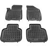 MTM Tappetini Gomma per Fiat Freemont 7 posti 2011- Design a Vaschetta, su Misura con Bordi Rialzati cod. 3D 5360