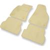 Mossa Tappetini adatti per Audi A4 B6 Avant Berlina (2000-2005) 4 pz. beige | Avant, Cabriolet, Berlina