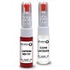 SD COLORS CAPSIUM RED 727 compatibile con RENAULT New Touch Up Paint Pen Kit di riparazione 20 ML GRAFFIO SPAZZOLA COLORE CODE 727 CAPSIUM RED (VERNICI+LACQUER)