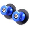 E-SPEEDMTC ESPEEDMTC Per Triumph Tiger 660 / Sport 2022-2023 2pcs 2pcs forcellone slider stand avvolgimenti bobine lega di alluminio CNC (Blu)