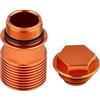 Generico Serbatoio Freno Posteriore Extender Coperchio Cilindro Liquido Freni for KTM 125 150 250 350 450 530 SX SXF EXC EXCF XC XCF for Husqvarna TE(With Cover)