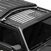 JeCar JL Sunshade Mesh Bikini Top Roof Sun Shade Exterior Accessories Compatible with Jeep Wrangler 2018-2023 JL JLU & 2020-2023 Gladiator JT, American Flag