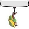 Moxeupon Accessori per specchietto retrovisore auto, decorazione per auto - accessori per auto a forma di tartaruga | Tessuto morbido e delicato sulla pelle per interni auto, animali