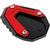 WGHPOSQTJ Pad Estensione Cavalletto Per Loncin Per Voge 300DS 300AC 300 R 300RR 500R 500DS 500 R 650DS 650 DS Moto Cavalletto Piede Laterale Del Basamento Pad Accessori Piastra