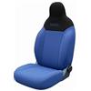 Italfodere - Accessori Auto - Coprisedili Auto Compatibili con Grande Panda - Anteriori - In Cotone - Facile da Installare - Fatti a Mano - Made in Italy - Vari Colori (NERO/BLU)