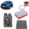 OP Kit tagliando 3 filtri + 4L olio 5W-30 IPC LS compatibile con Dacia sandero iii 1.0 TCE 100 ECO-G Benzina/gasauto (gpl) 2021+