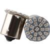 Qasim 10x LED 1156 BA15S P21W P15W Lampadine 24V per Camper RV Barche Luci Targa Indicatore di Direzione Luce de Retromarcia la Lettura Cupola 2406 22SMD 176LM 1073 1095 1141 Amber