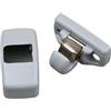 TROIOIUM 3B0857561B Gancio Porta Clip for Visiera Parasole Grigia Originale for Fabia 3B0857563