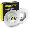 RIDEX PLUS 82B0861P 2x Disco freno Posteriore senza viti/bulloni Compatibilità con KIA VENGA YN