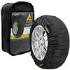ALTHURA Calze Neve Universali | Tessuto, Omologate EN16662-1 | Facili da Installare | Mis.025