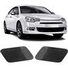 Qiilu Sostituzione per Citroen C5 2009‑2019 Qiilu 2 Pezzi di Copertura del Tappo del Lavafari del Paraurti Anteriore 7422H9 Copertura Lavafari Anteriore