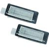 WEIFANAA LED Luce Targa Per Dacia Per Duster Per Lodgy Per Logan Per MCV (2013 In Poi) Luce Targa A LED luce della targa LED