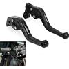 N/A Generic Levette freno frizione corte per moto per Yamaha YZF-R6 YZF R6 1999-2004, manopola sinistra destra, regolabile, 1 paio
