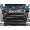 Generic Per Scania P G R serie 2009-2016 cromato griglia flusso d'aria Trim in acciaio inox 2 pezzi