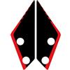 SDKASHshaS Adesivi In vinile Per Parafango Anteriore Motocicletta Per Triumph Tiger 850 Sport 2024 2025, Accessori Decorativi Per