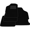 Generico Tappetini compatibili con Peugeot 106 1996-2003 no decoro, kit tappetini auto personalizzati, set tappeti in moquette, tappeto auto
