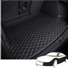 DASHENGFANG Auto Copri Baule Tappetino, per VW Touareg 2019 2020 2021 2022 2023 2024 2025 Rivestimento per Bagagliaio Tappetino Bagagliaio Antiscivolo Tappeto Protezione Interni,black