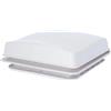 BERGER | Oblò Camper 28x28 cm, Lucernario Per Tetto Con Ventola 12 V, Tetto Lucernario per Camper, Roulotte e Van, Resistente Ai Raggi UV - Bianco