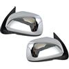 QIFANB Specchietto Retrovisore Esterno Per Toyota Per Hilux Per Vigo 2005 2006-2015 Specchietto Laterale A 3 Pin Modello Cromato Regolazione Elettrica Porta Accessori Per Auto(1 paio)