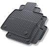 Mossa Tappetini gomma adatti per VW Passat B8 (2014-2023) 4 pz. nero | Berlina, Variant