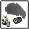 Piaggio KIT FILTRO OLIO + FILTRO ARIA ORIGINALE PER PIAGGIO BEVERLY 125 - PIAGGIO BEVERLY 250 - BEVERLY 300 - BEVERLY 300ie TUTTI I MODELLI.