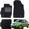 W-Parts SERIE 4 TAPPETI - TAPPETINI IN MOQUETTE NERI PER MAZDA 2 dal 2007 al 2015