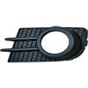 Klauer Cornice Per Fari Fendinebbia Paraurti Anteriore Cornice Per Fari Per VW Per Tiguan UE 2012-2018 5N0853665 5N0853666(Black,Sinistra)