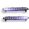HONGYISM Fari Anteriori Auto Per Q7 2006 2007 2008 2009 2010 2011 2012 2013 2014 2015 Auto Lampeggiante Nuovo LED DRL Luci Diurne Gialle Indicatori Direzione Luci Diurne Fendinebbia Faro Auto(06-09 Streamer)