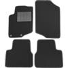 ASC Tappetini Auto Compatibili con Peugeot 207 2006-2014, Moquette, Bordo Antiscivolo, Battitacco in Gomma