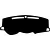 SXQPOCAR Antiriflesso Estivo Tappetino Copri Cruscotto Auto In Microfibra E Similpelle Parasole Protezione Per Cruscotto Per Hyundai I10(Black Black)
