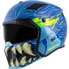 Bogotto Radic 22.06 Casco, blu/nero/giallo, L