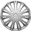 Moove 1177750 Copricerchi Spark 15 Silver, 4 Pezzi