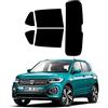 Generico Pellicole Oscuramento Vetri Auto Pre Tagliate a Misura Ricambio Compatibile con Volkswagen T-Cross dal 2019 a Oggi LOLLOMOTO (5% Molto Scura)