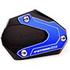 LLIDFONK Per V-STROM 800DE VSTROM 800DE 2023-2025 Vstrom 800DE 1000DE CNC Moto Cavalletto Laterale Piedino Cavalletto Estensione Pad (Blu)