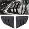 HIGH FLYING per Qashqai J11 2015-2020 Finestra Shutter Coperchio Plastica ABS 2 Pezzi