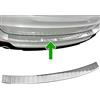 MCPerformance Paraurti Posteriore adatto per BMW X5 | F15 | 2013-2018 Acciaio Inox Cromato Protezione per Bordo Bagagliaio Carico