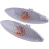 AHRPKAMERD Direzione Indicatore Per Yaris 1999 2000 2001 2002 2003 2004 2005 81740-0d011 81730-0d011 Coppia Indicatori Direzione Laterali Parafango LED Dinamico Indicatore