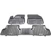 MTM Tappetini Gomma per Citroen C5 Aircross (anche Plug-in Hybrid) 2019- Design a Vaschetta, su Misura con Bordi Rialzati cod. 3D 8740