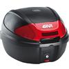 GIVI E300 Monolock Topcase con piastra nero opaco o carico massimo 3 kg