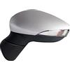 TiJeRa Specchio Laterale Dell'Automobile Per Ford Fiesta 2009-2017 MK7 MK8 2008-2012 Assemblea Dello Specchio Della Porta Con Le Luci Dell'Indicatore Piegatura Manuale