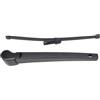 RTYBCDE Set di spazzole e bracci tergicristallo per lunotto posteriore, per Golf 6 7 MK6 MK7 VI 2008-2017, tergicristallo per lunotto posteriore in ABS