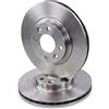 ATEC Germany 2x dischi freno anteriori Ø 258 mm Compatibile con DACIA LOGAN,SANDERO II, RENAULT CLIO, LOGAN I Kombi (KS_), LOGAN/STEPWAY II (L8_), TWINGO III (BCM_, BCA_), SMART FORFOUR (453), FORTWO)