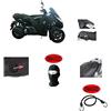 #LICA1 COMPATIBILE CON PIAGGIO MP3 HPE 300 2020 COPRIGAMBE TERMOSCUD TUCANO URBANO R207-X SPECIFICO PER SCOOTER COPERTA TERMICA IMPERMEABILE INTERNO IN ECOPELLICCIA