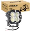RIGIDON 1x mini faro da lavoro led, 3 pollici 30W 3000lm fari di Profondità