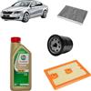 OP Kit tagliando 3 filtri + 4L olio Edge 5W30 per Skoda Octavia 3 1.2/1.4 TSI 2012+