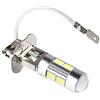 Baceyong Lampadine LED per auto, lampadine fendinebbia, 2 pezzi, 10 W, H3, lampadine di ricambio 3000 K, utilizzate per fari, fendinebbia, luci di marcia diurna, luci gialle