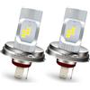 Ruiandsion Lampadina LED Ruiandsion P45T H5 R2 10-80V Super Bright 3030 8SMD 800LM con Driver Incorporato, Lampadina sostitutiva LED per la lampadina frontale di auto e moto, Confezione di 2 pezzi